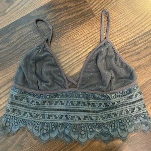 Muted Blue Lacy Bralette